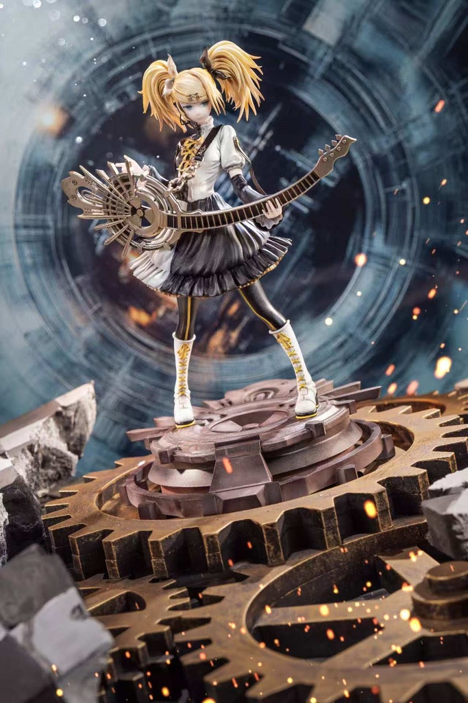 炉心融解・鏡音リン・未塗装ガレージキット