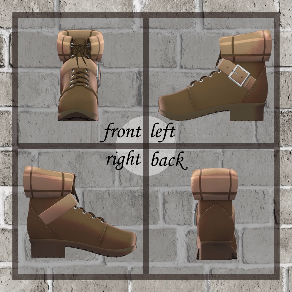 【カラー3種】Steps of fortune【森羅対応・VRChat想定】