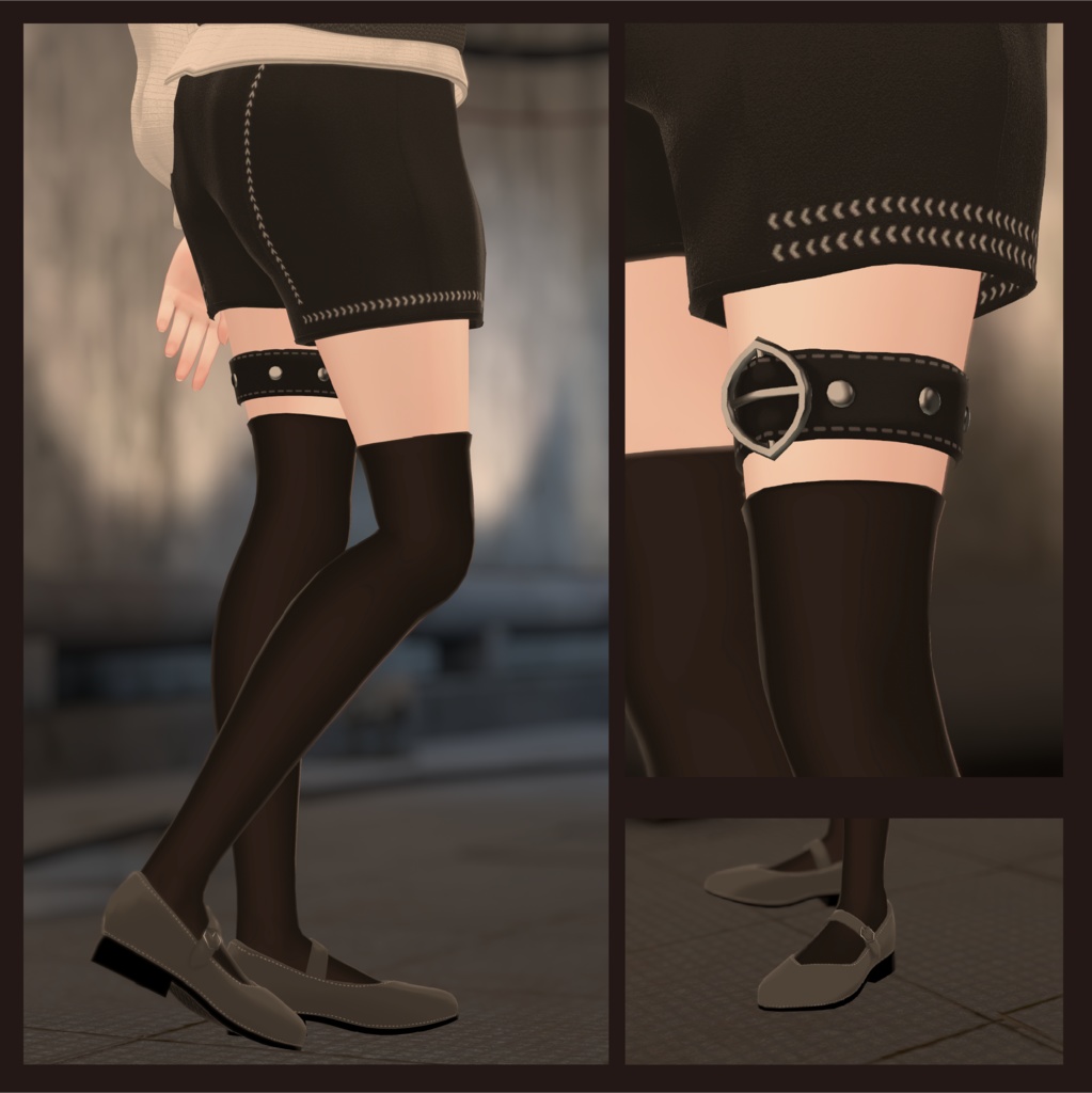 【森羅・マヌカ対応】Refined Casual【VRChat用セット衣装】