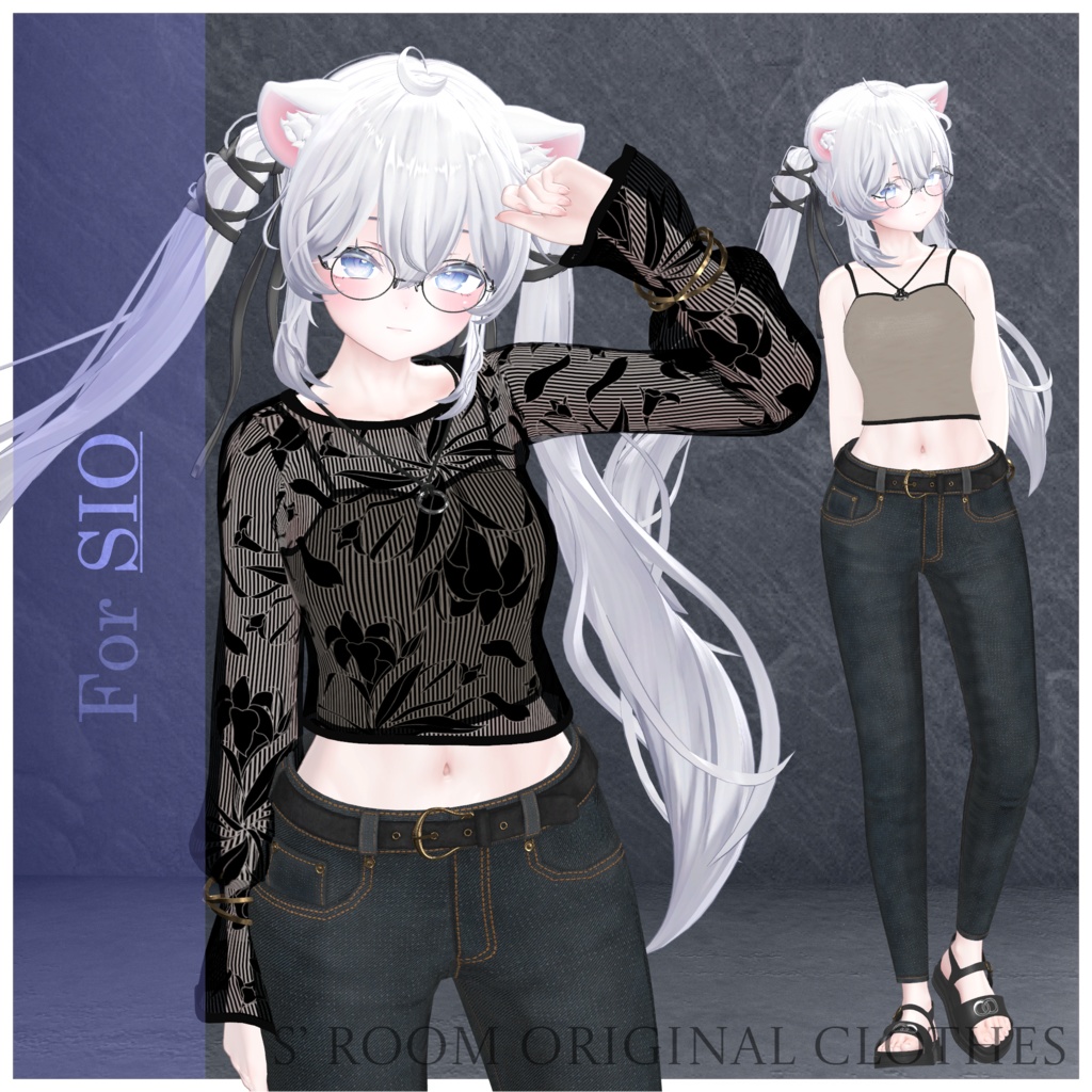 【5 Avatars】L'ombre du lys【ルミナ/森羅/Lapwing/マヌカ/Sio 対応】#sui_s_room