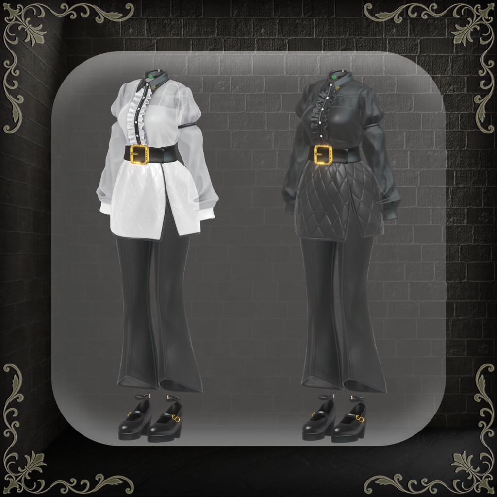 ✨発売記念セール中✨【8Avatars】filia【VRChat用セット衣装】#LILYANC