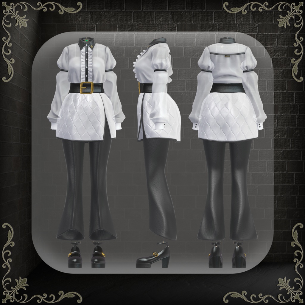 ✨発売記念セール中✨【8Avatars】filia【VRChat用セット衣装】#LILYANC