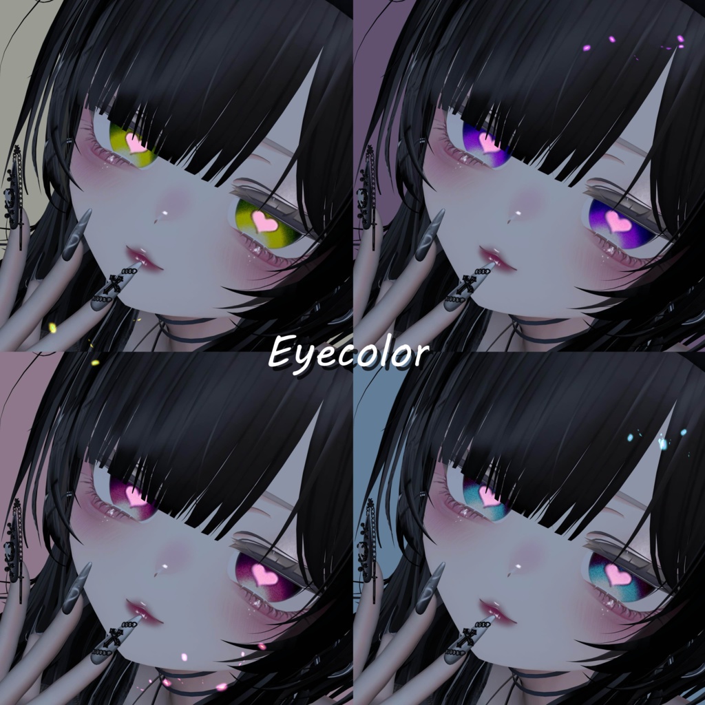 ♡マヌカ(Manuka)♡ ヤンデレ(Yanndere)Eyes&Makeup Texture