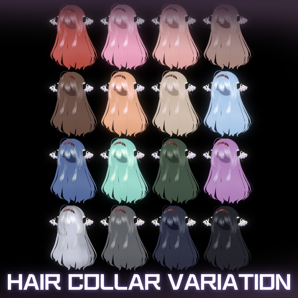 ♥Oreo Milk Hair♥ 【9アバター対応】