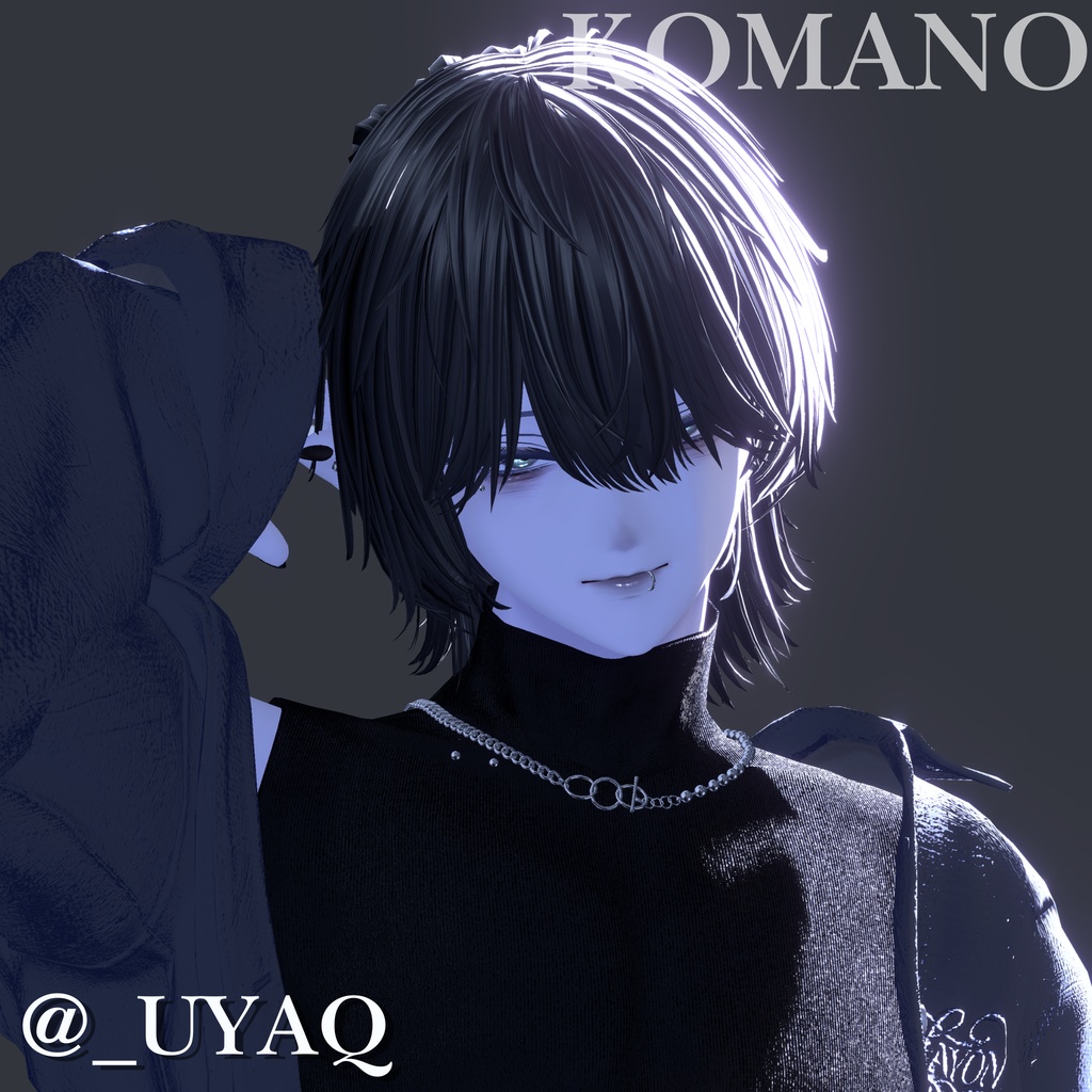 ♥Raven Half Up♥ 【7アバター対応】