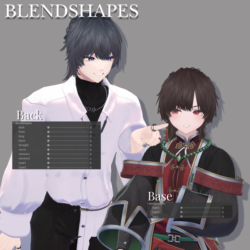 ♥Raven Half Up♥ 【7アバター対応】