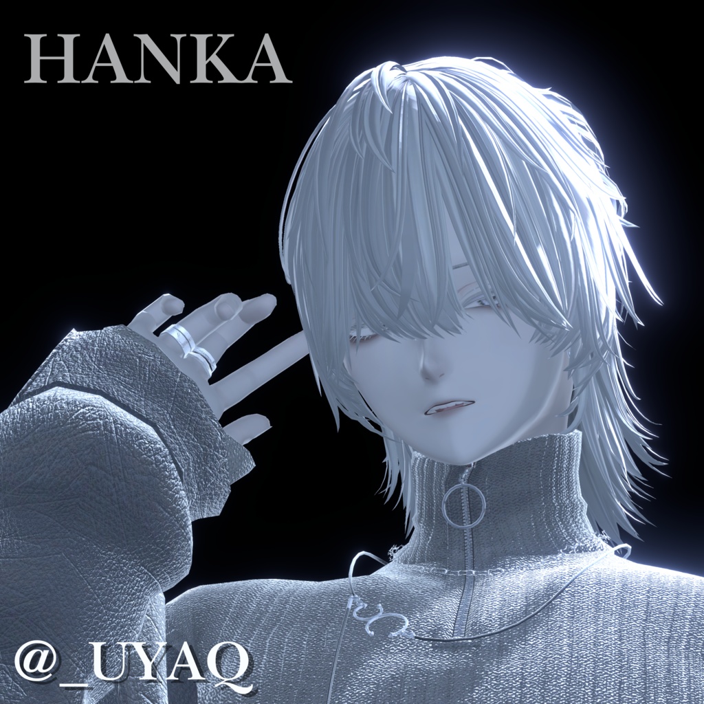 ♥Raven Half Up♥ 【7アバター対応】