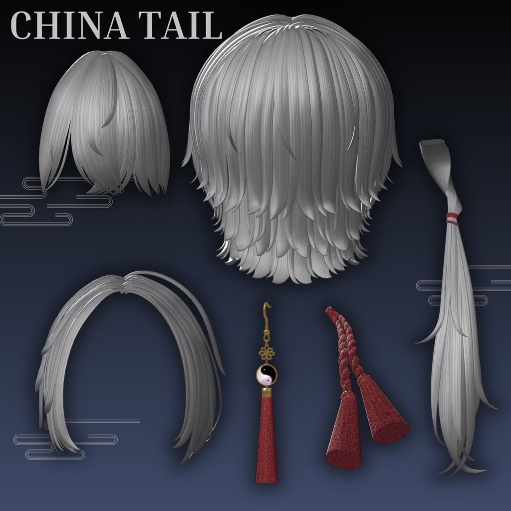 ✨SALE✨♥China tail♥ 【7アバター対応】