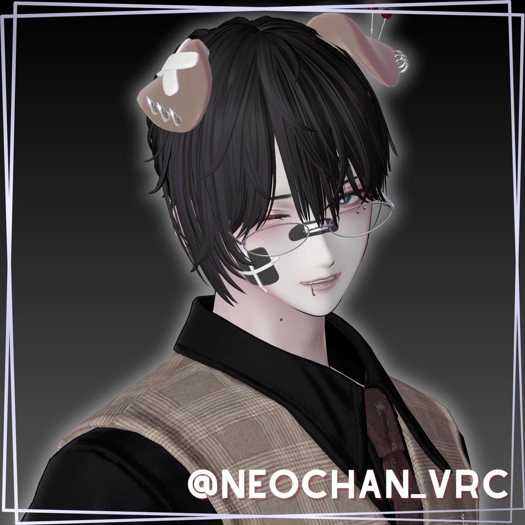 ♥Mero dog hair♥ 【7アバター対応】