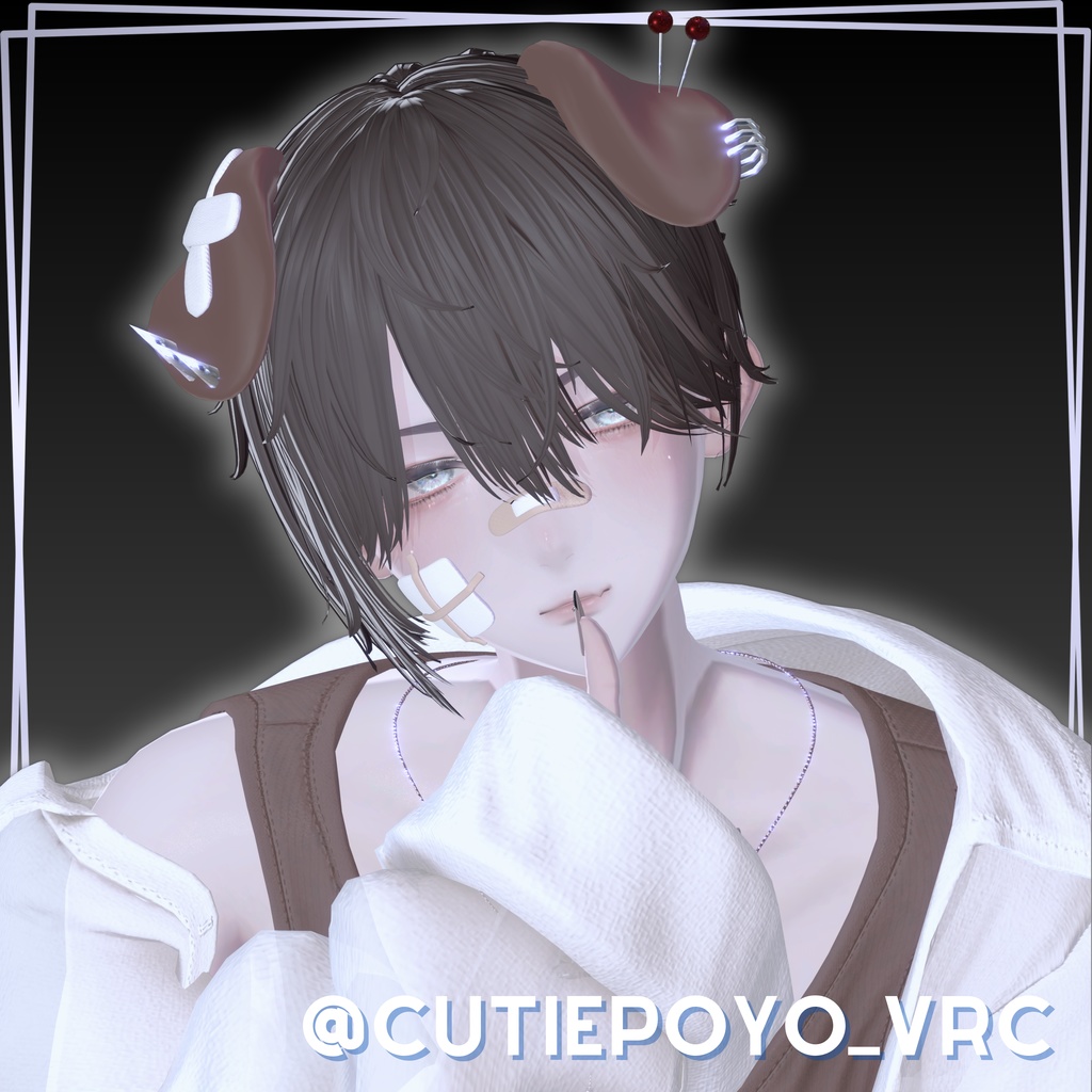 ♥Mero dog hair♥ 【7アバター対応】