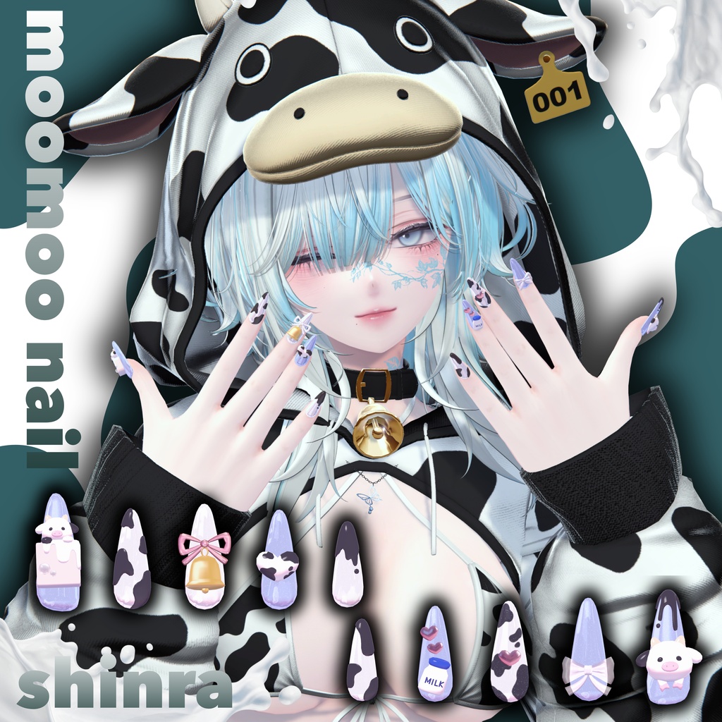 ♥moomo nail♥ 【13アバター対応】