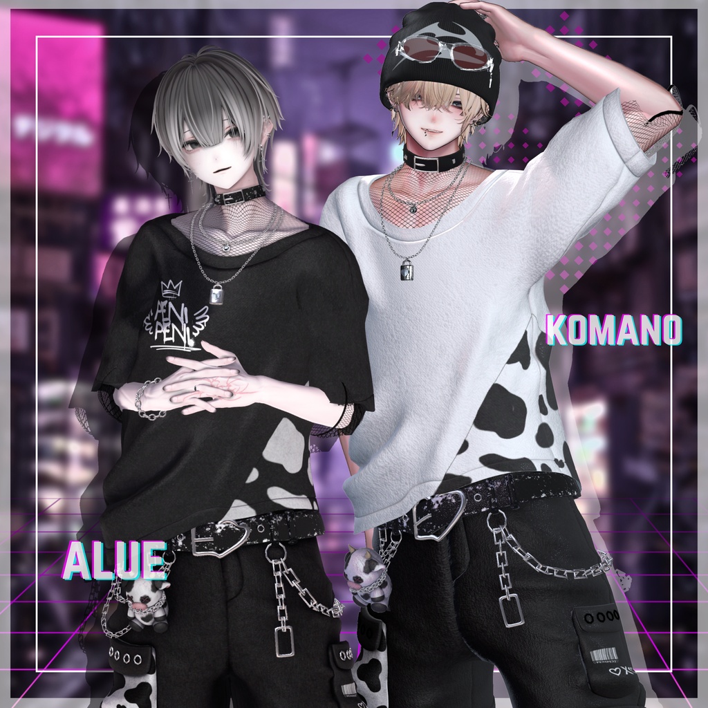 ✨️SALE✨️ 🖤Bitter Milk Noise🤍【12アバター対応】