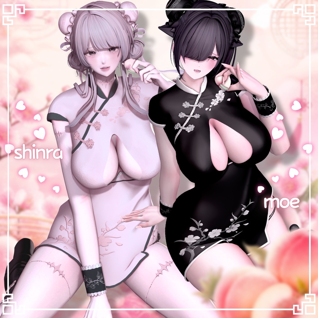 ✨SALE✨🍑桃恋チャイナ【14アバター】🍑