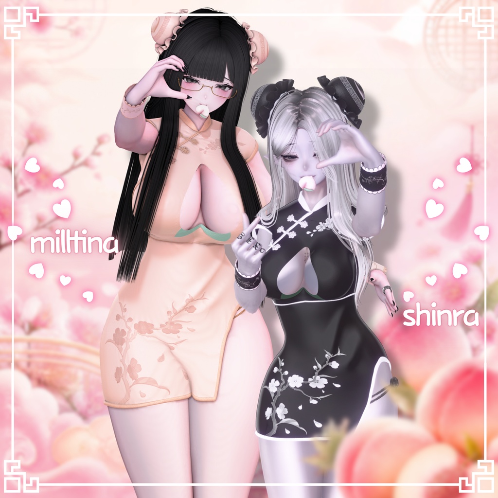 ✨SALE✨🍑桃恋チャイナ【14アバター】🍑