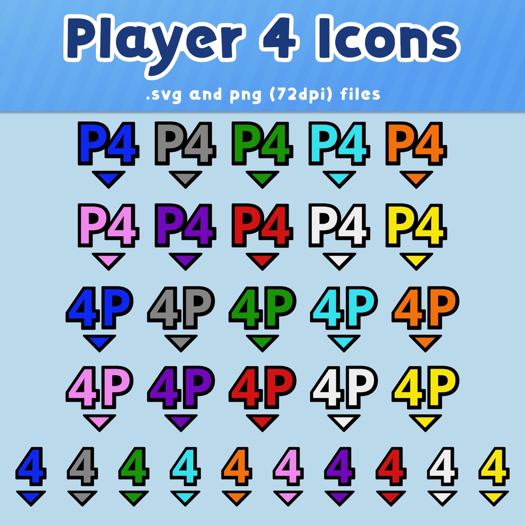 【無料・VTS素材】プレーヤーマーカーVTuber素材(コラボ配信用)