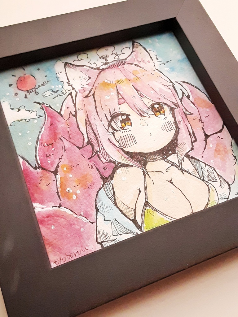 【額付き】アナログ原画 夏合宿2022