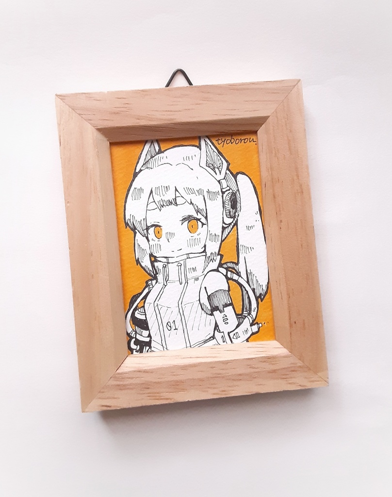 【額付き】アナログミニ原画 01