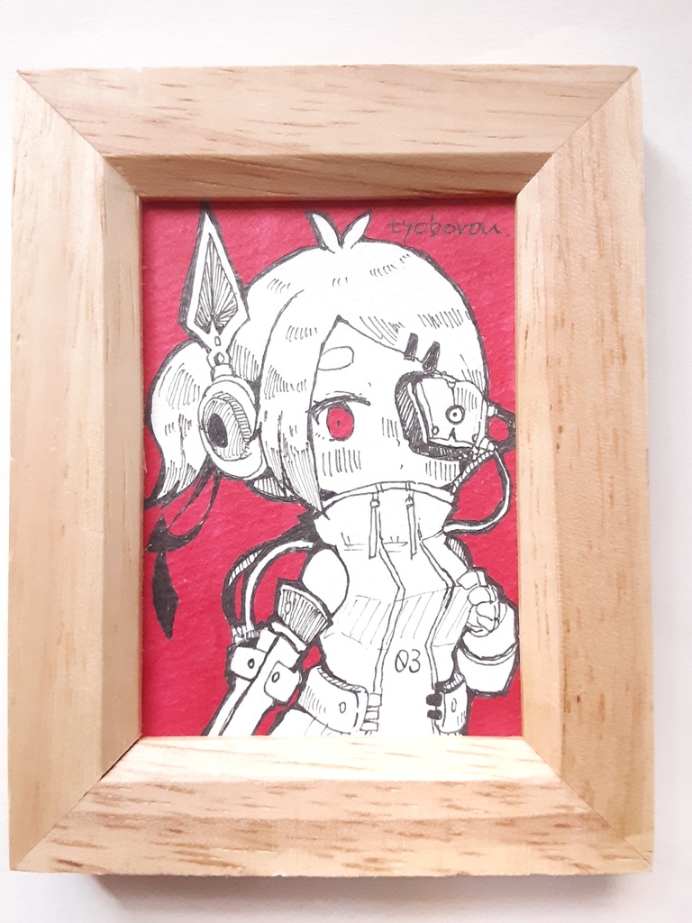 【額付き】アナログミニ原画 03