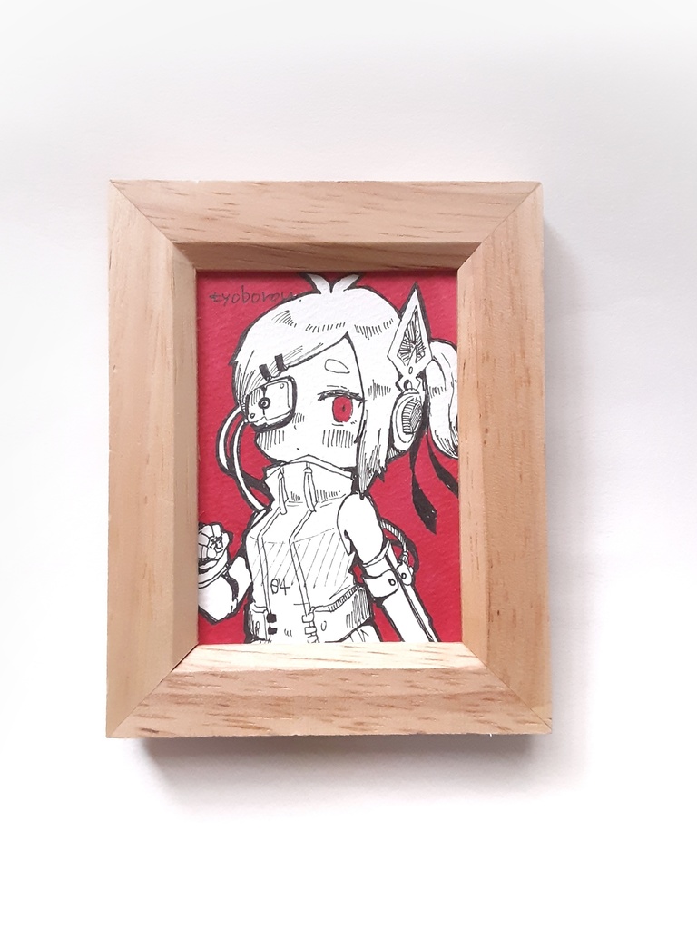 【額付き】アナログミニ原画 04