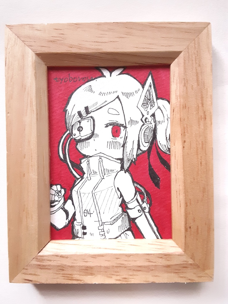 【額付き】アナログミニ原画 04