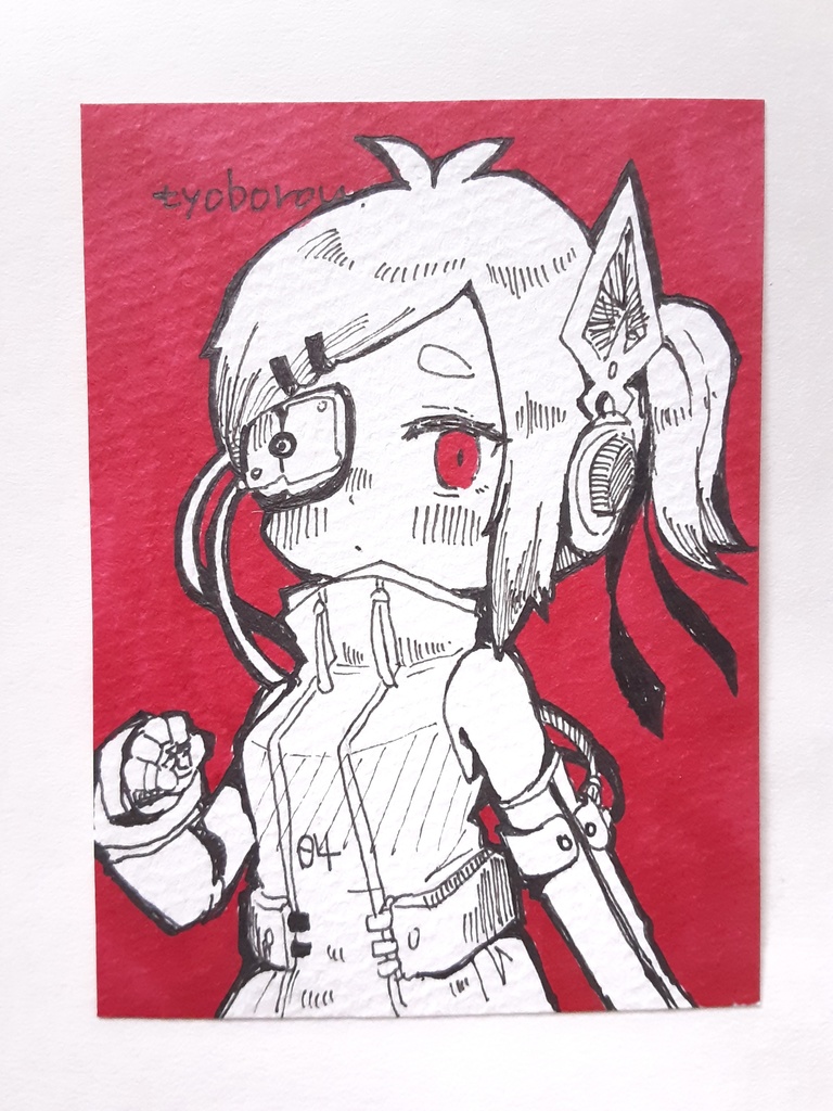 【額付き】アナログミニ原画 04