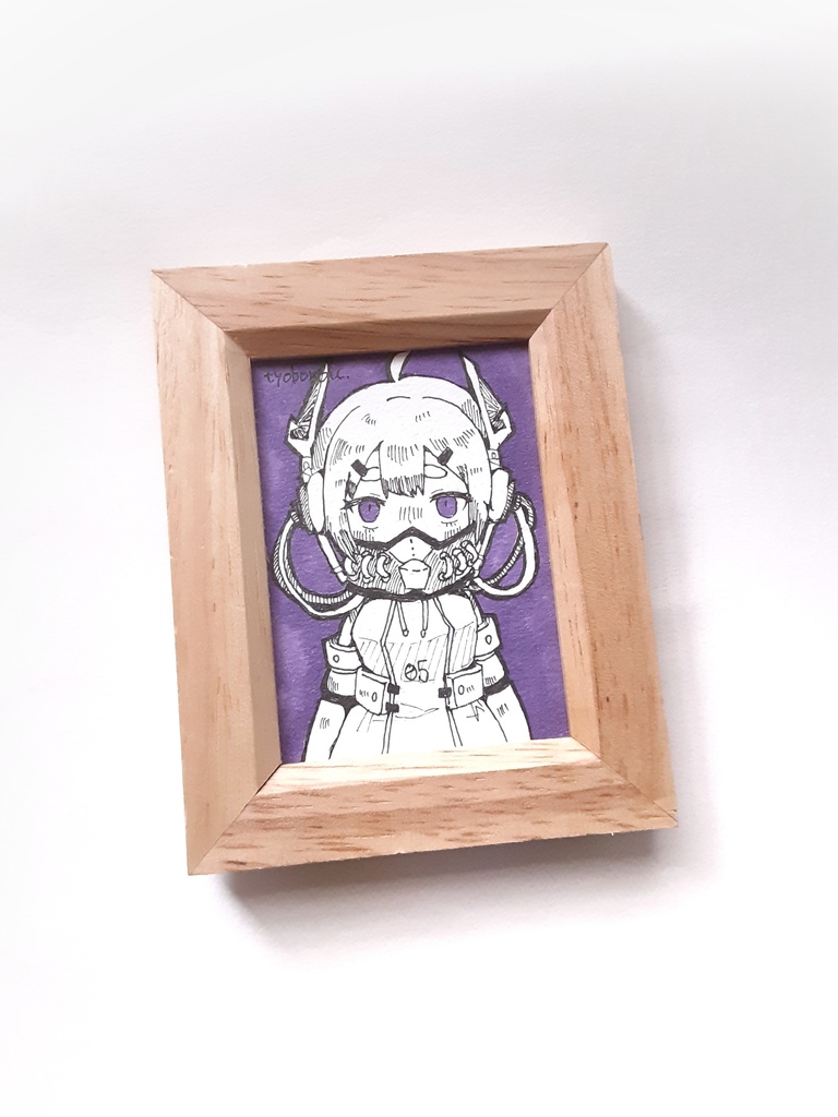 【額付き】アナログミニ原画 05