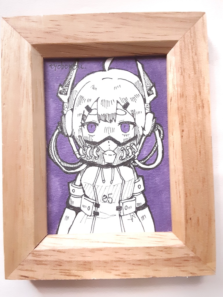 【額付き】アナログミニ原画 05