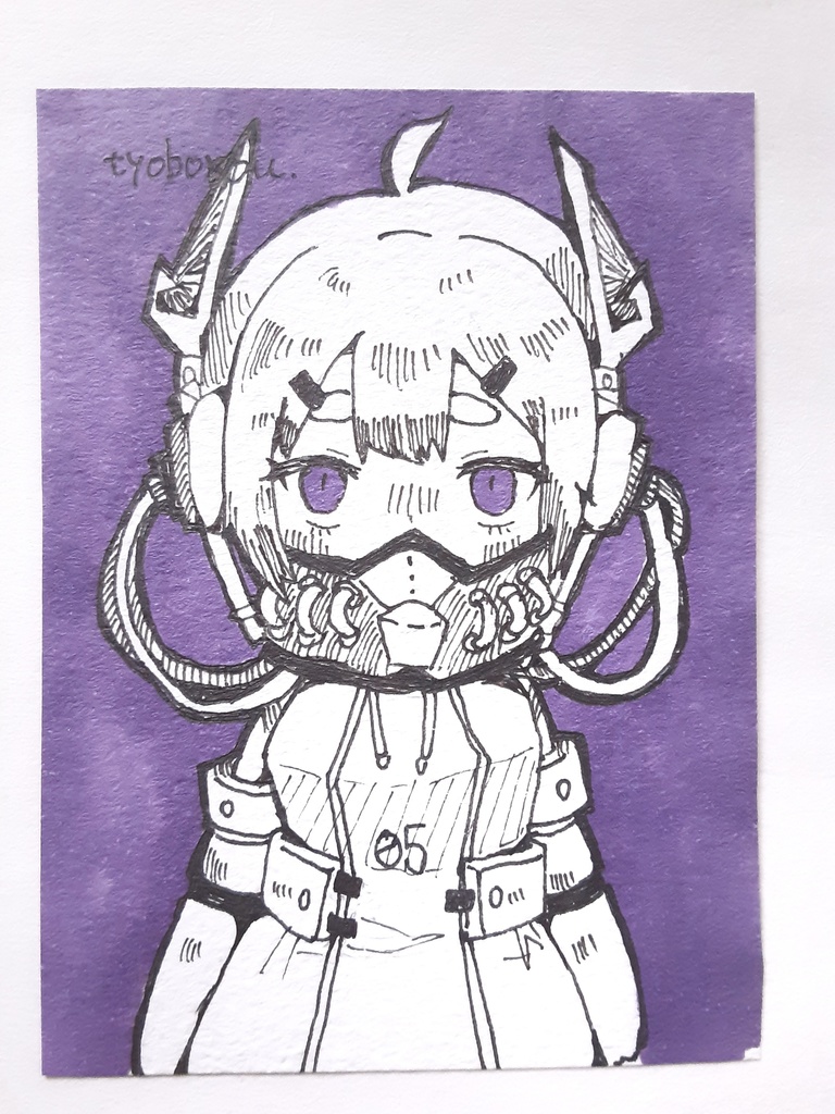 【額付き】アナログミニ原画 05