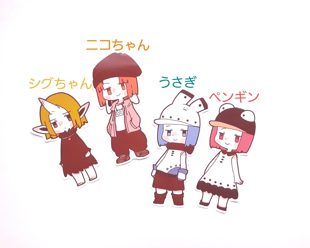 ウワチョリステッカー