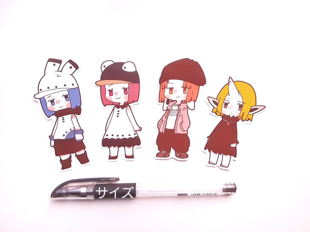 ウワチョリステッカー