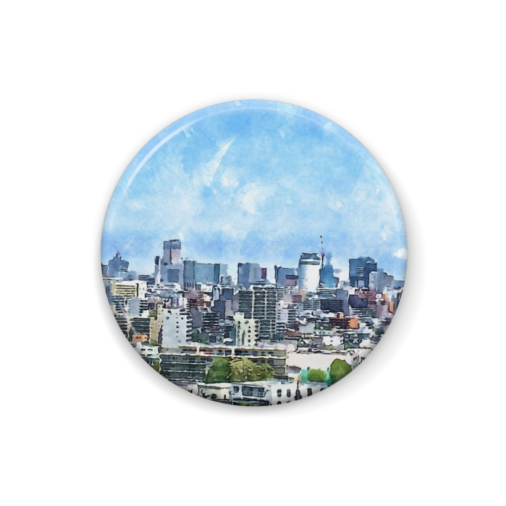 北海道大好き缶バッジ!in札幌旭山記念公園!