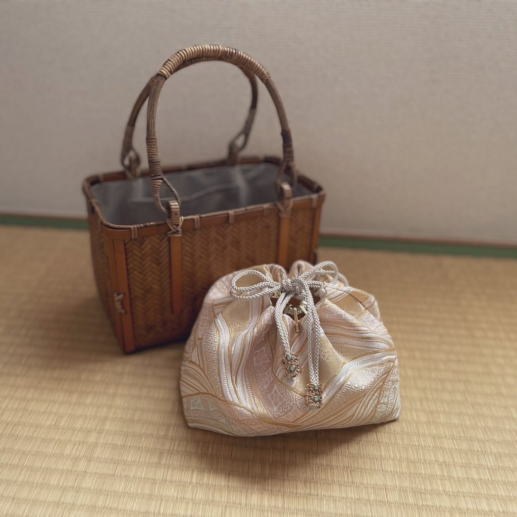鶴丸国永籠バッグ