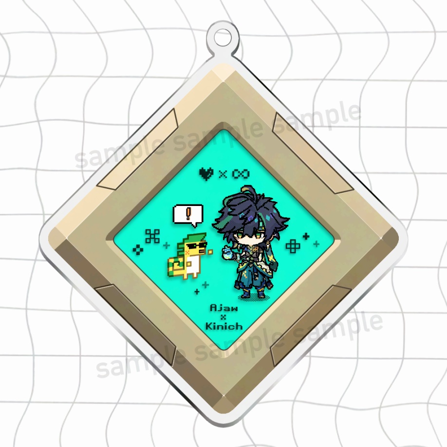 アハキィ ドット絵アクキー