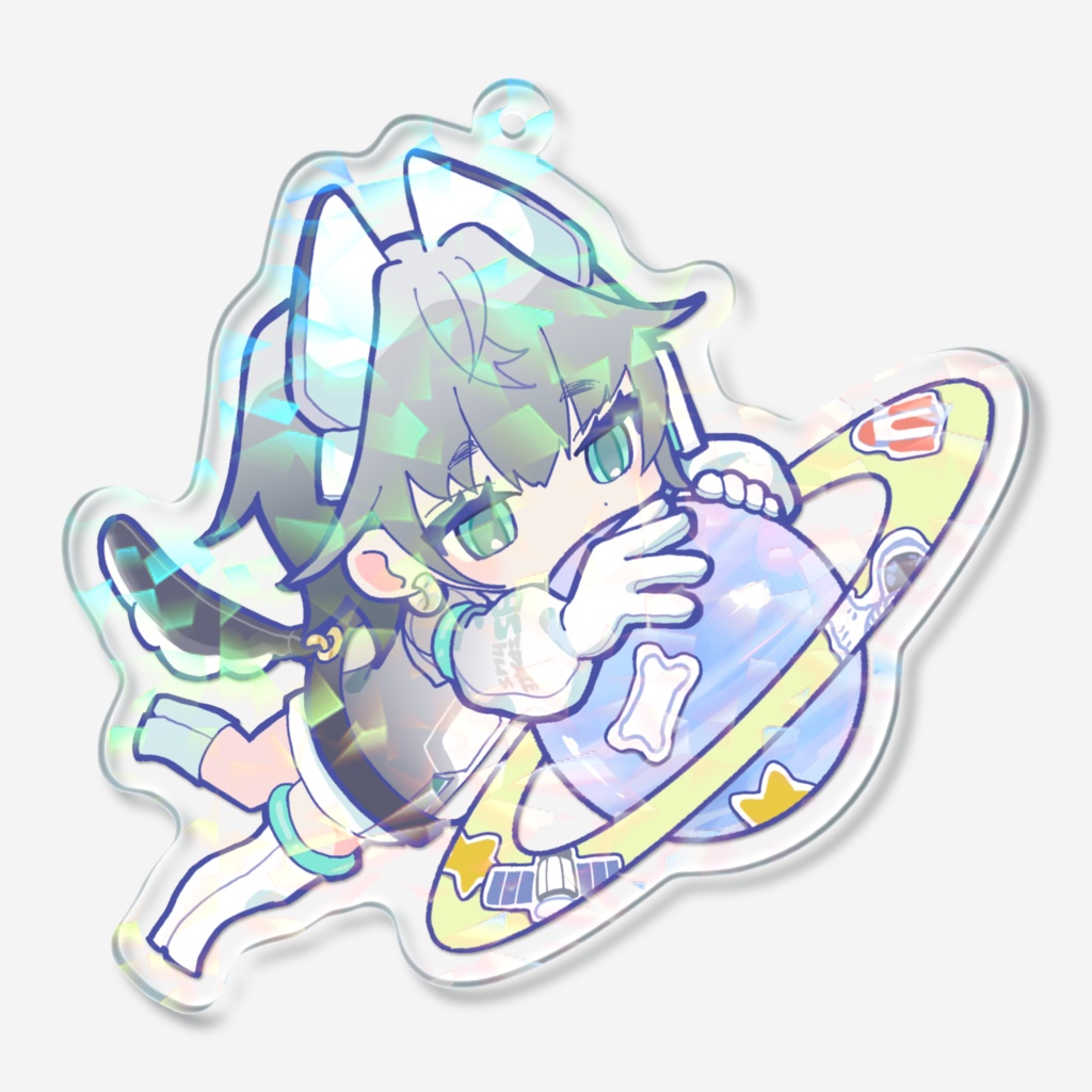 宇宙ver.蓮ちゃんアクキー ホロ