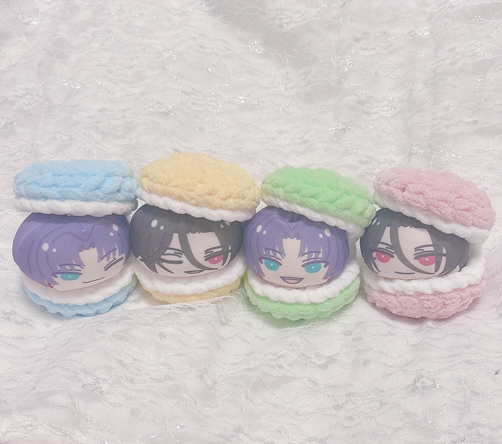 おまんじゅうマカロンサンド