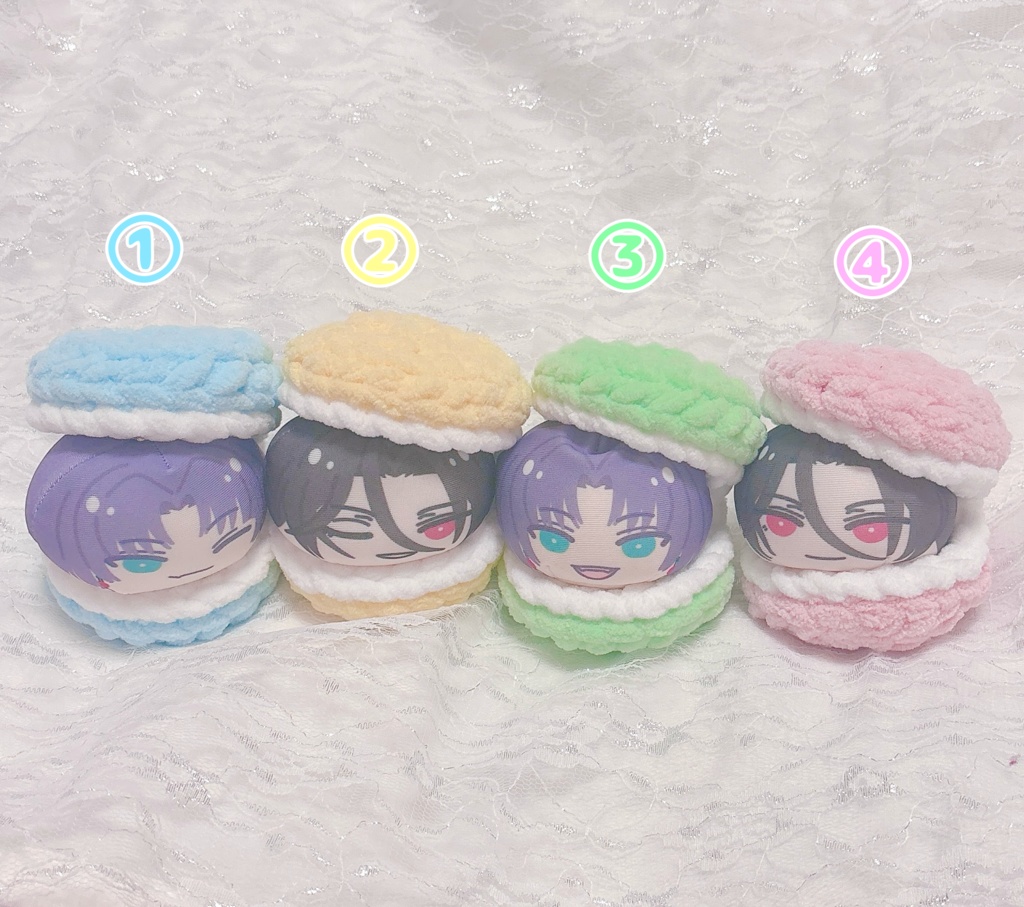 おまんじゅうマカロンサンド