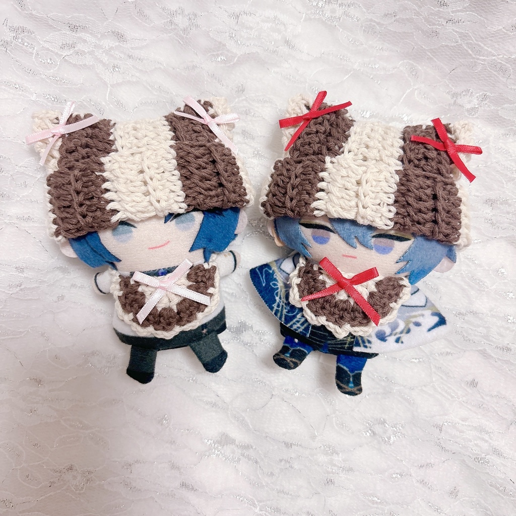 猫耳ニット&スタイ チョコレートシリーズ