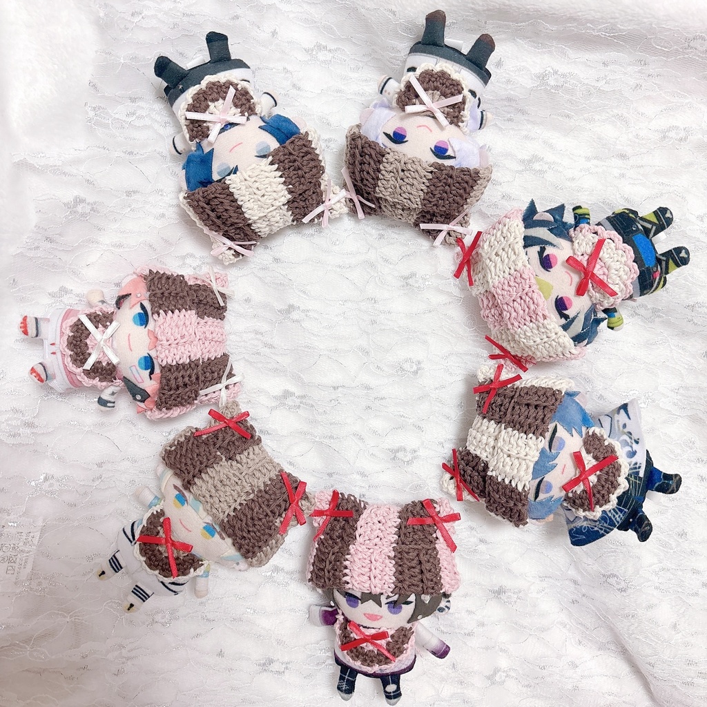 猫耳ニット&スタイ チョコレートシリーズ