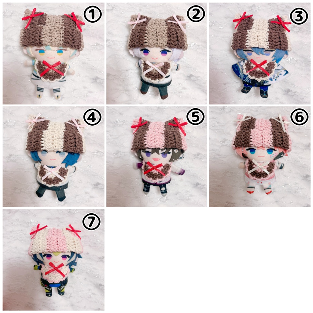 猫耳ニット&スタイ チョコレートシリーズ