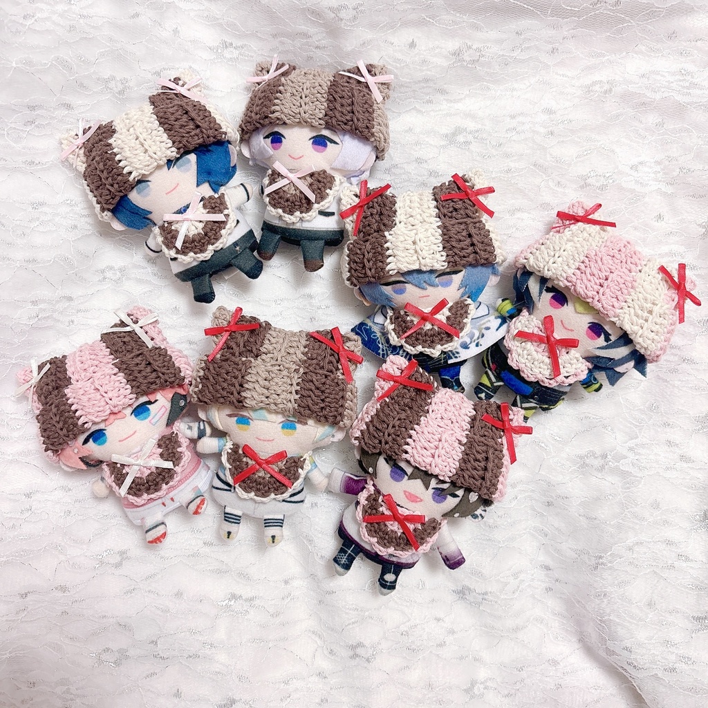 猫耳ニット&スタイ チョコレートシリーズ