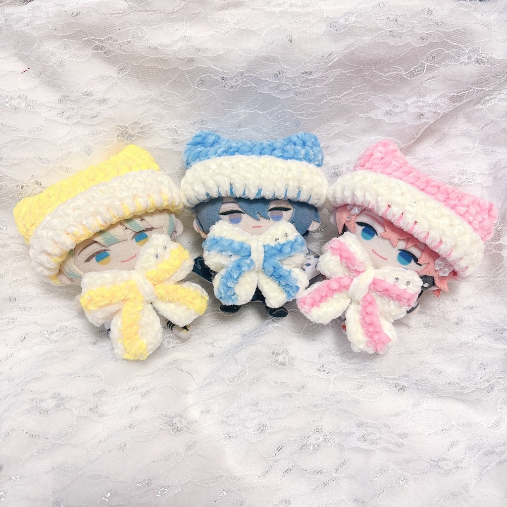 猫耳ニット&リボン