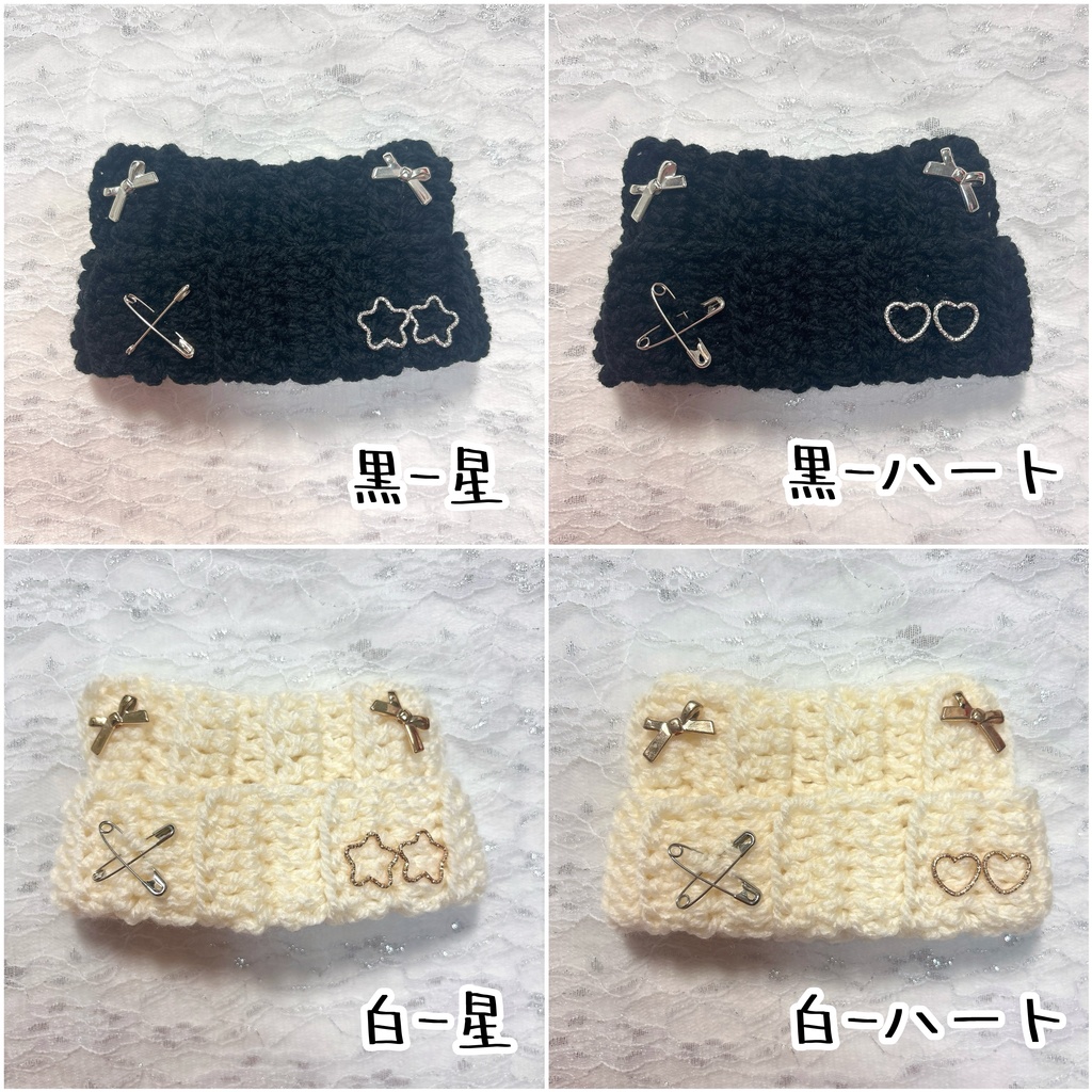 猫耳ニット帽 大