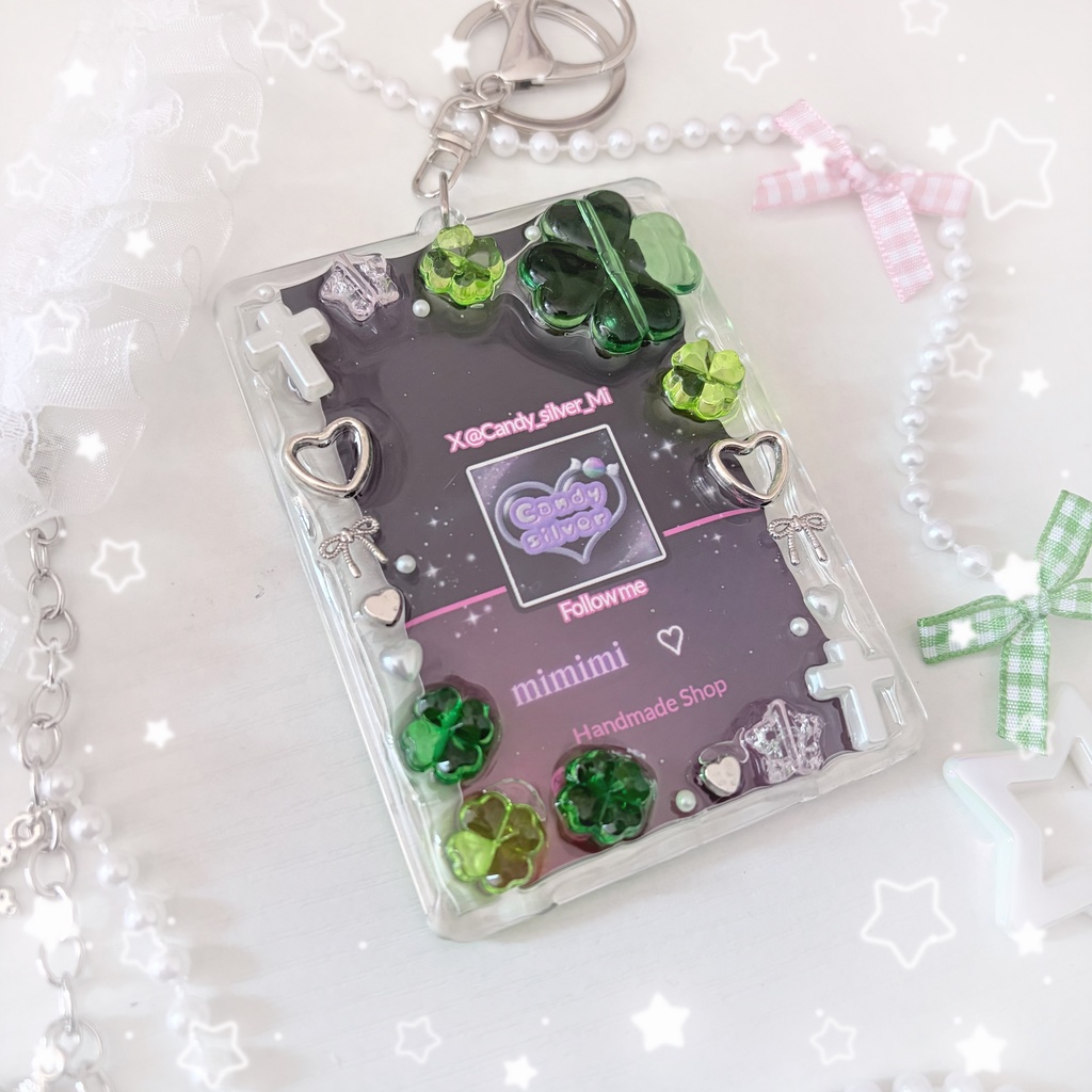 Clover wish キーリングケース