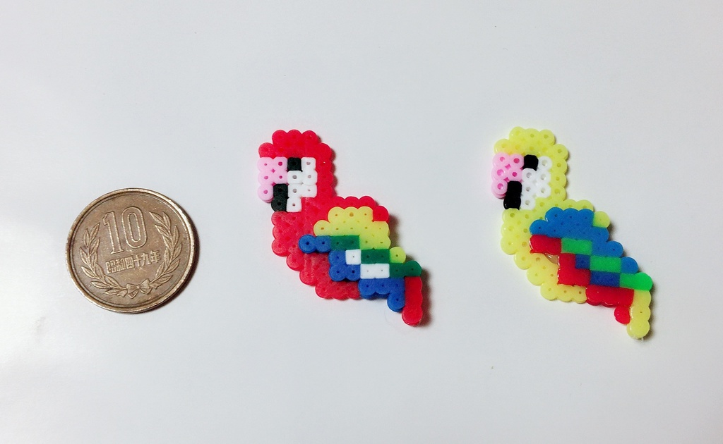 小鳥のピンバッチ