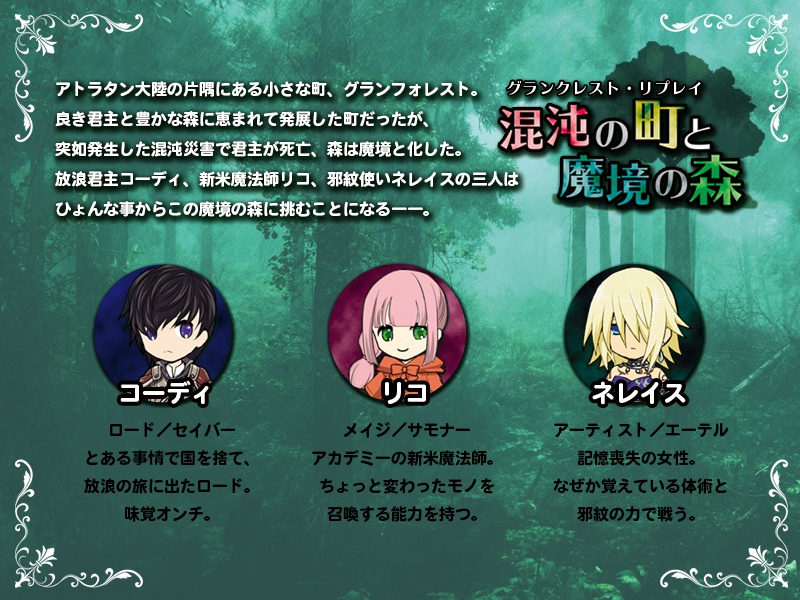 混沌の町と魔境の森