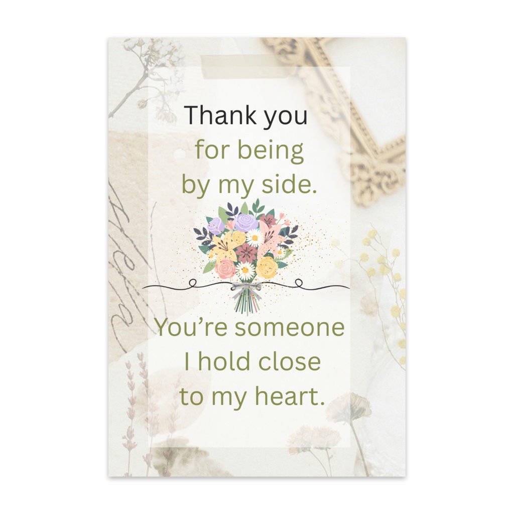 thank you card