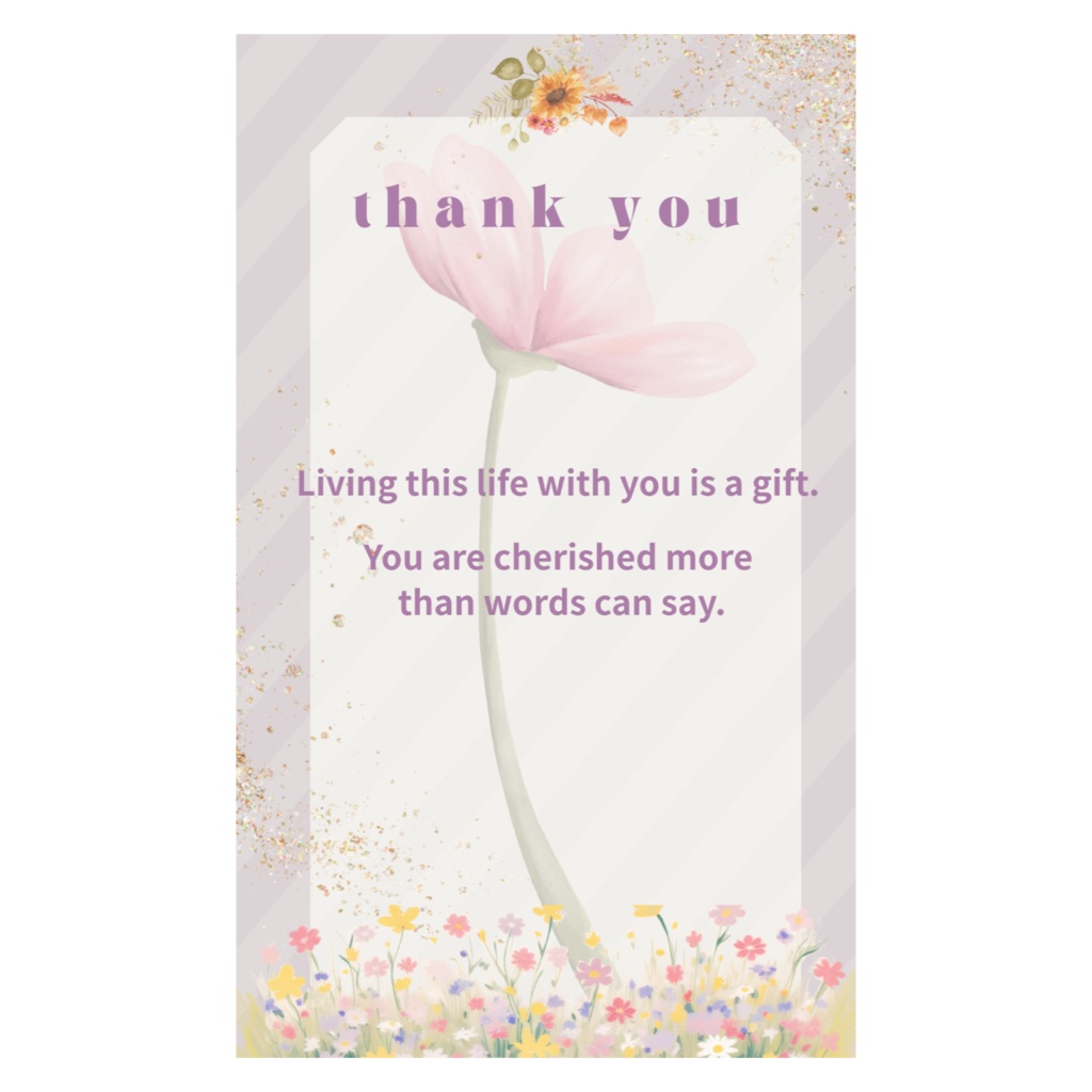 thank you card
