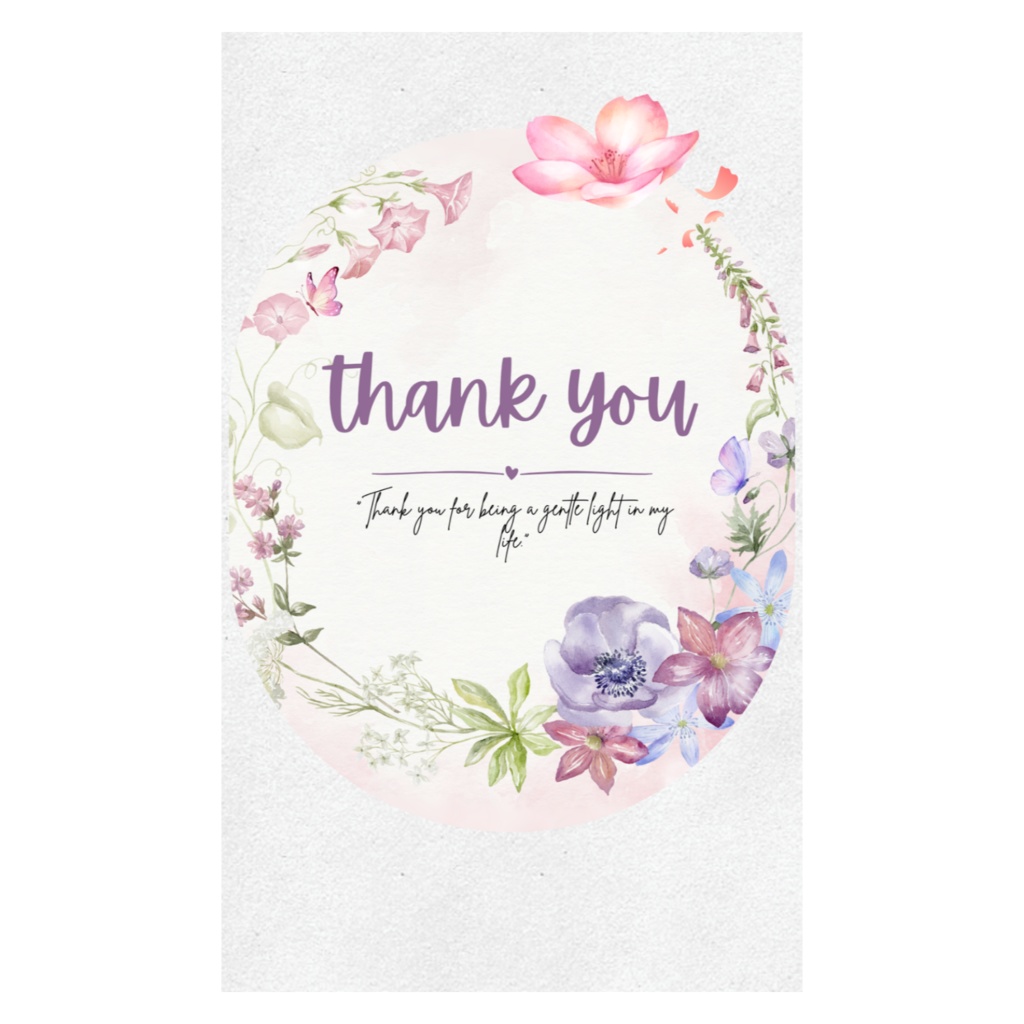 thank you card