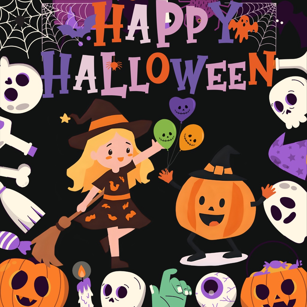 ステッカー・Halloween