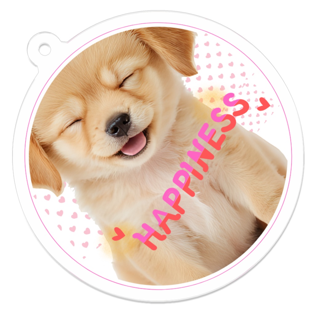 アクリルキーホルダー・子犬2
